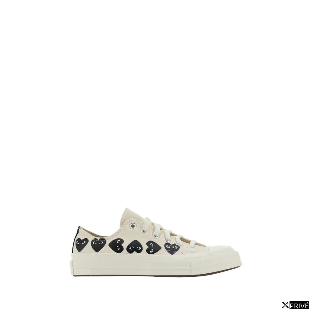 Chaussures de sport blanches en Toile — 2