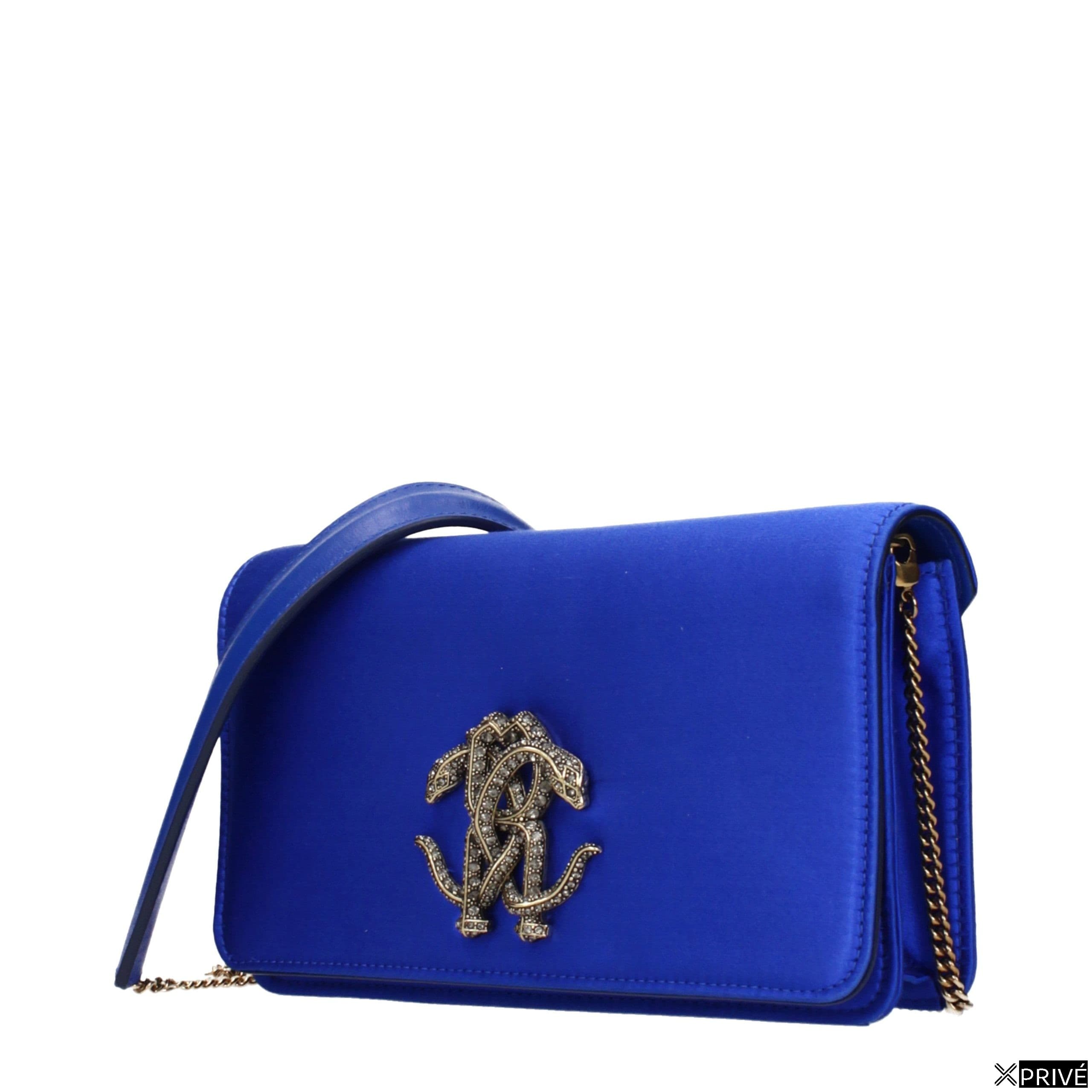 Pochette bleue en Satin — 2
