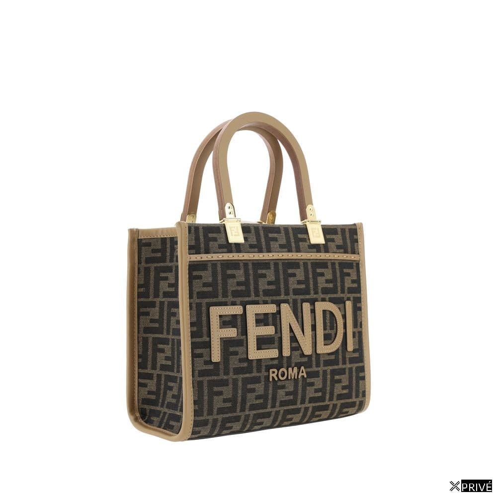 Sac bandoulière brun en Polyester — 2