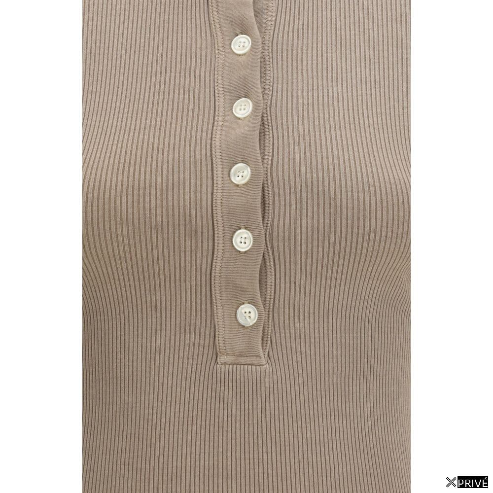 Top beige en Coton — 3