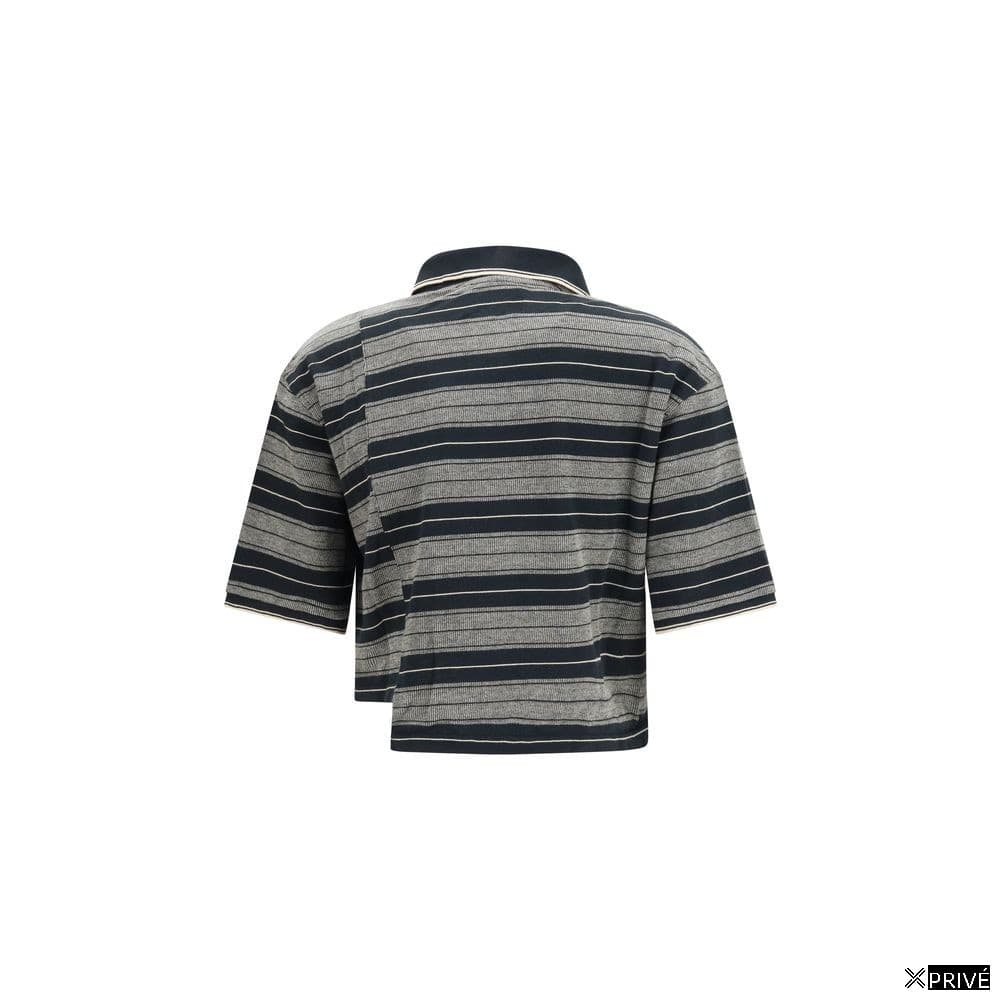 Polo noir en Coton — 2