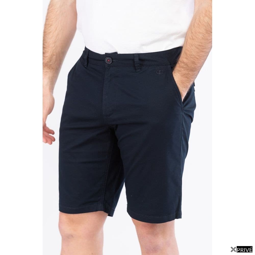 Short bleu en Cuir — 3