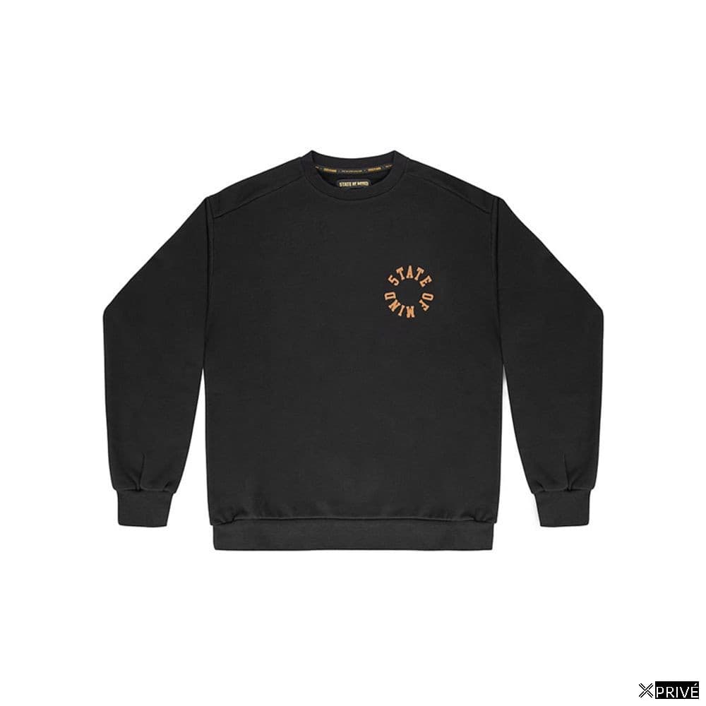 Pull noir en Coton — 1