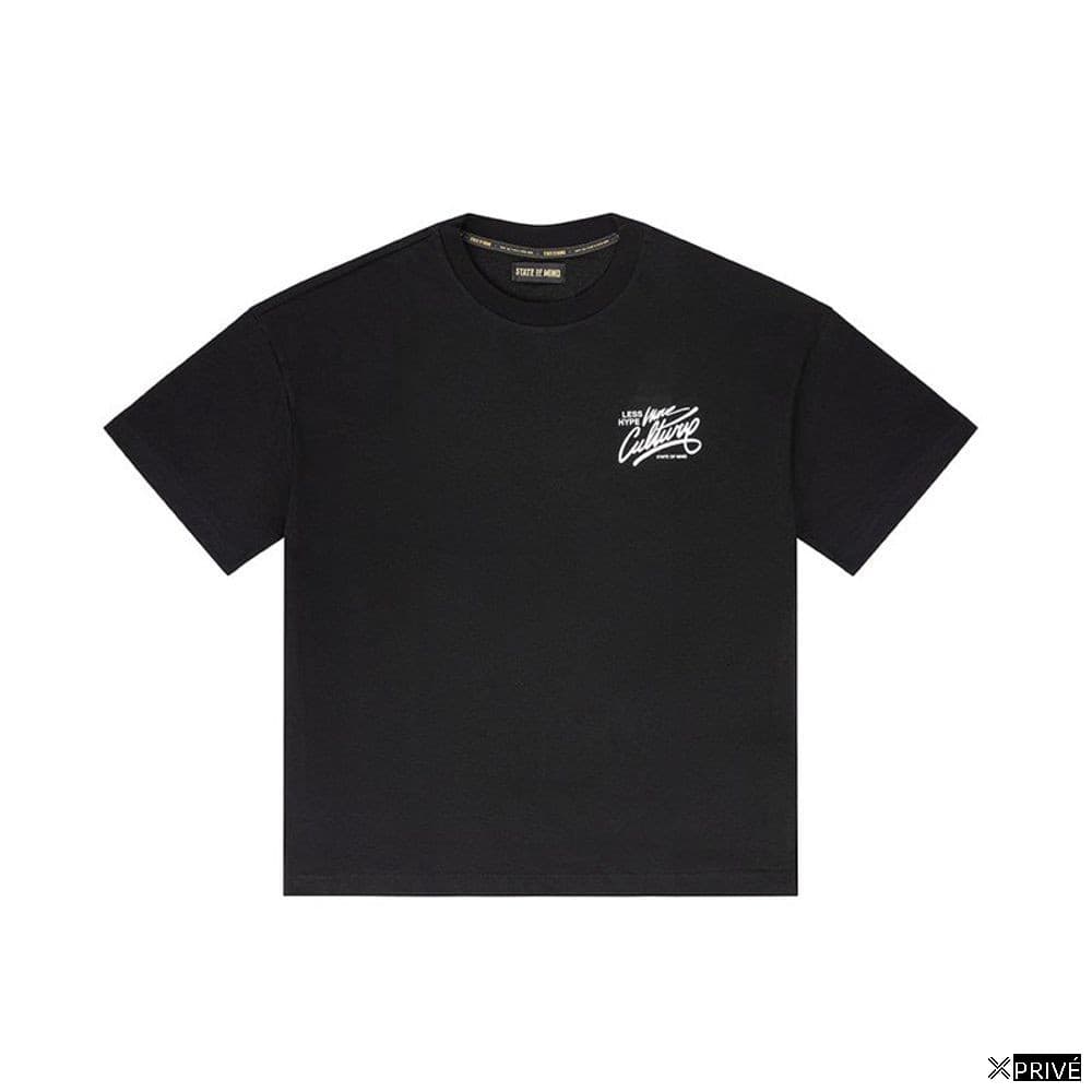 T-shirt noir en Coton — 1