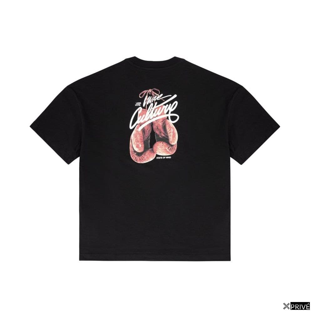 T-shirt noir en Coton — 2