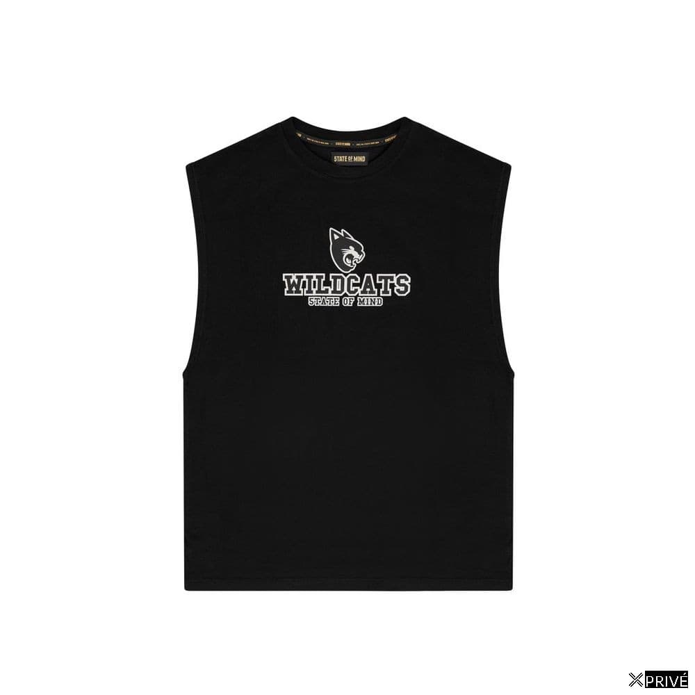 T-shirt noir en Coton — 1