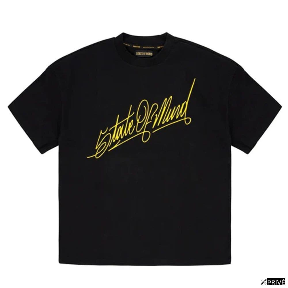 T-shirt noir en Coton — 1