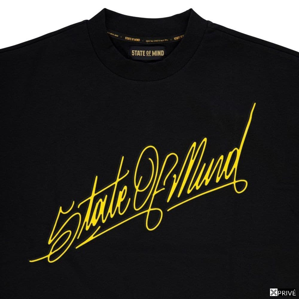 T-shirt noir en Coton — 2