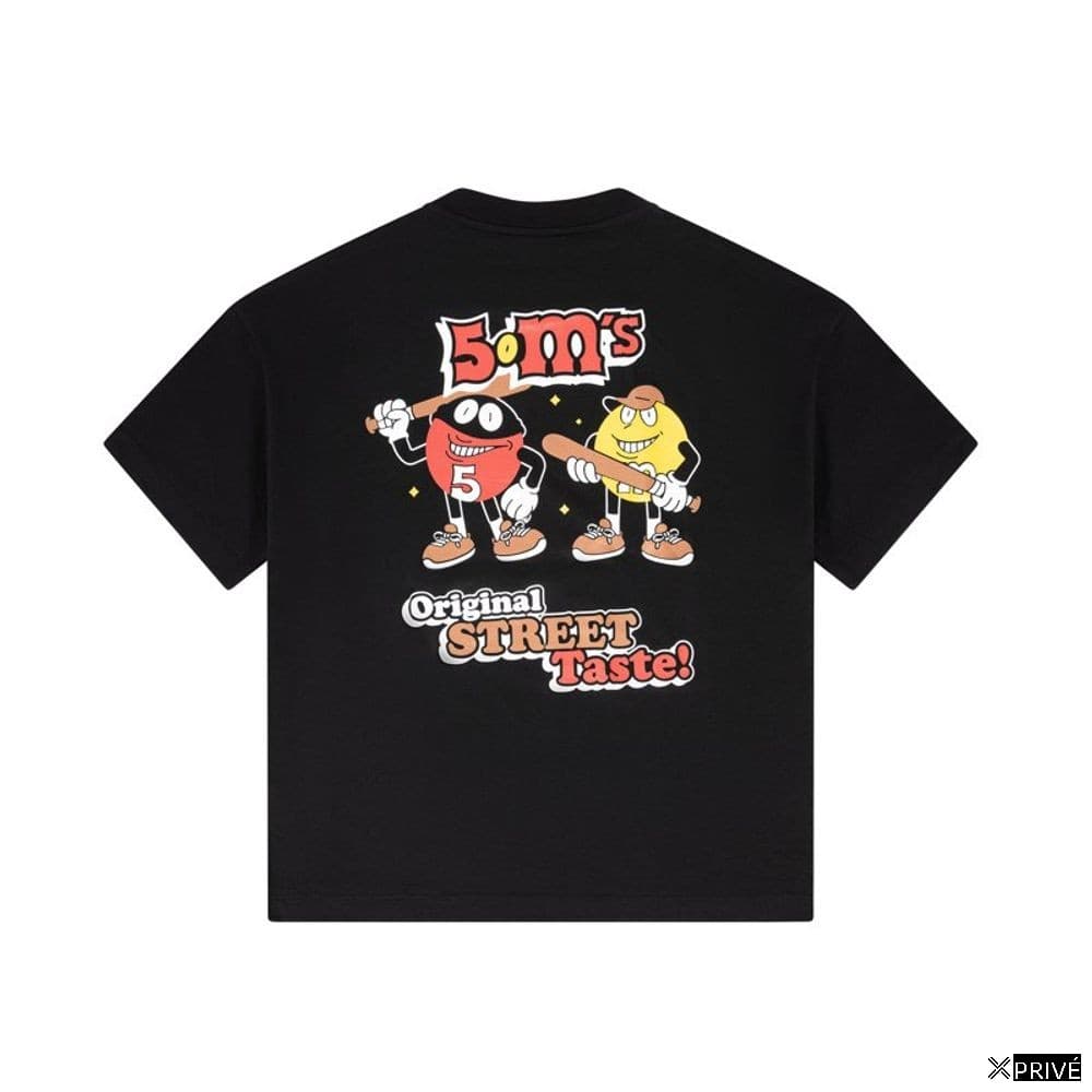 T-shirt noir en Coton — 2