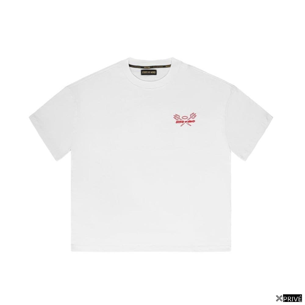 T-shirt blanc en Coton — 1