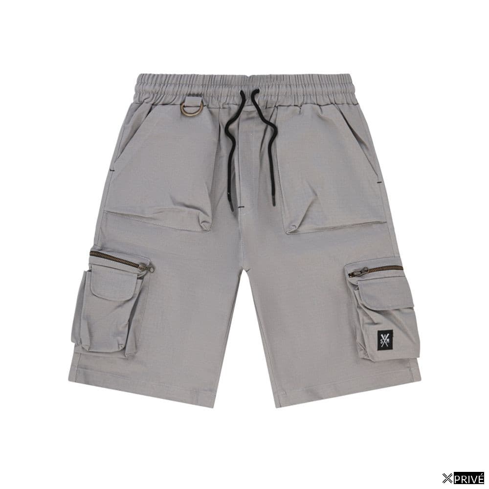 Short gris en Coton — 1