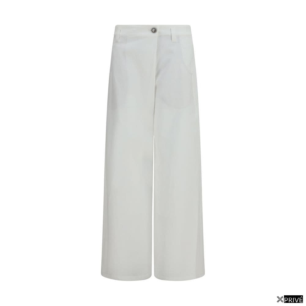 Jeans blanc en Coton — 1