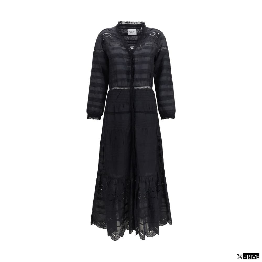 Robe noire en Coton — 1