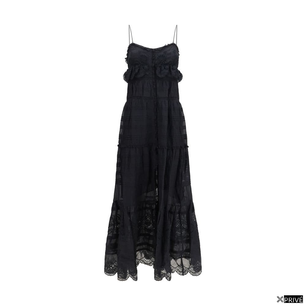 Robe noire en Coton — 1