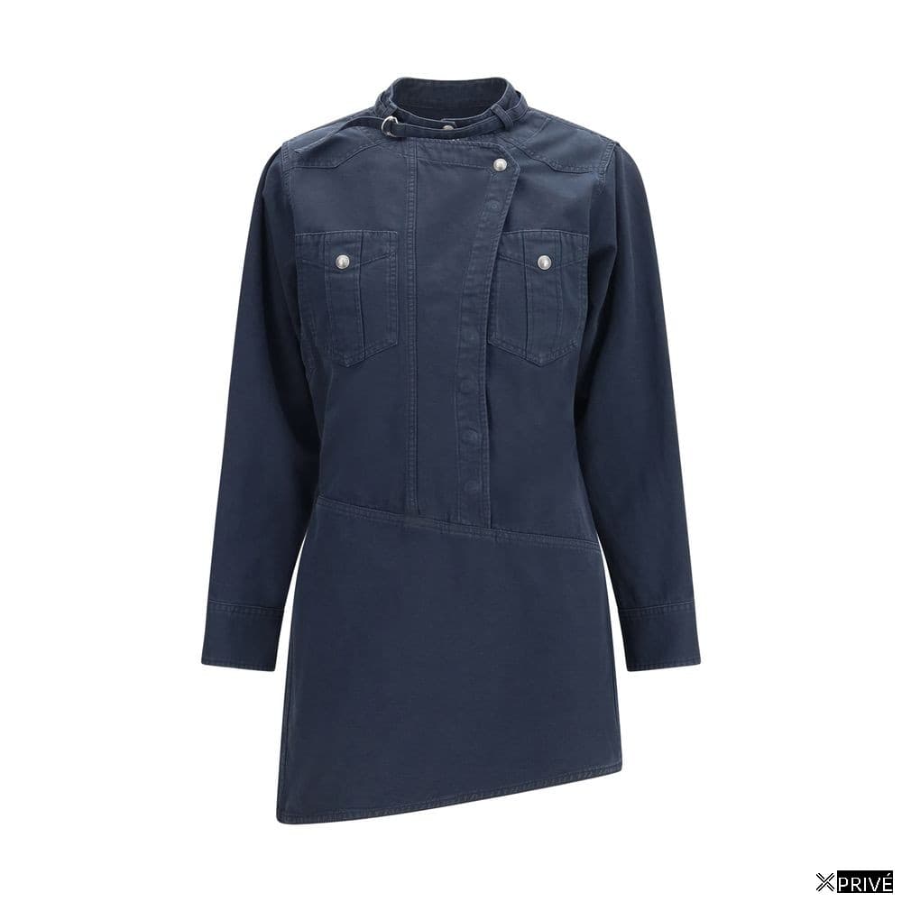 Robe bleue en Coton — 1