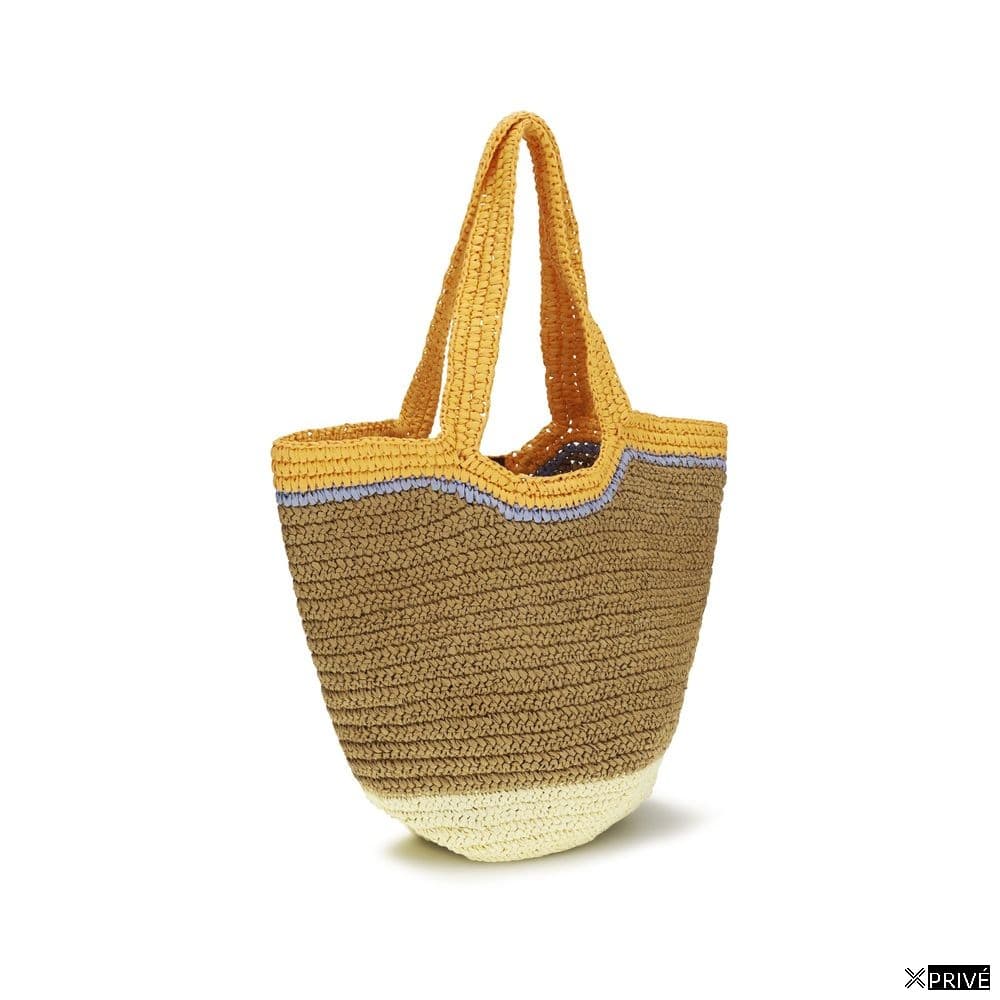 Sac bandoulière orange en Papier — 3