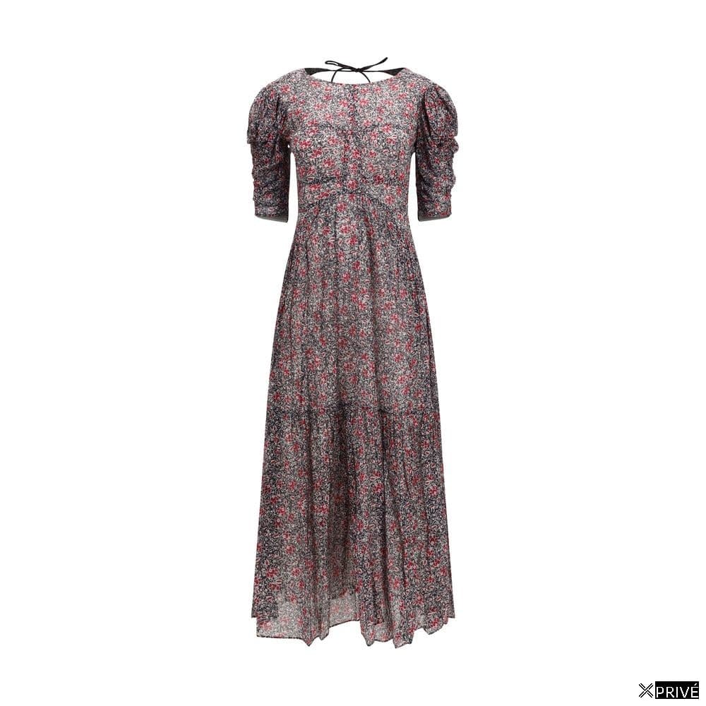 Robe violette en Coton — 1