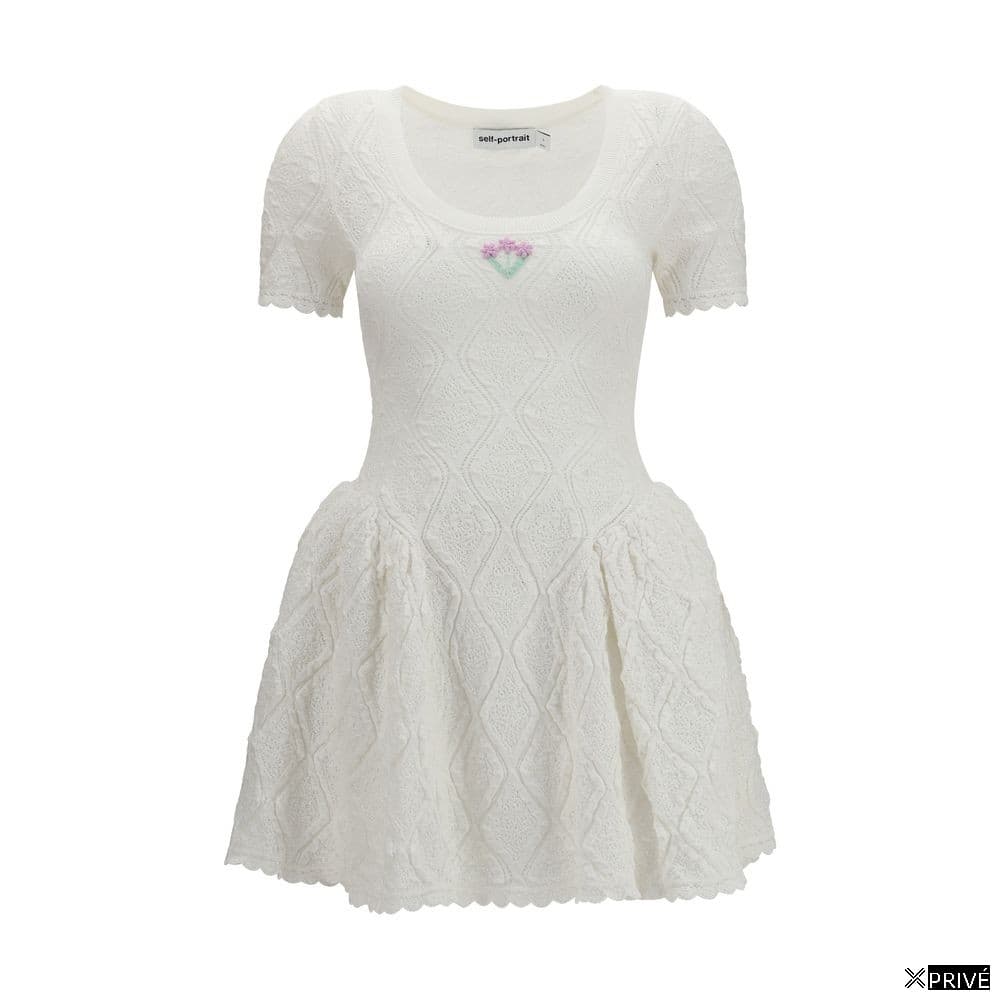 Robe blanche en Polyester — 1