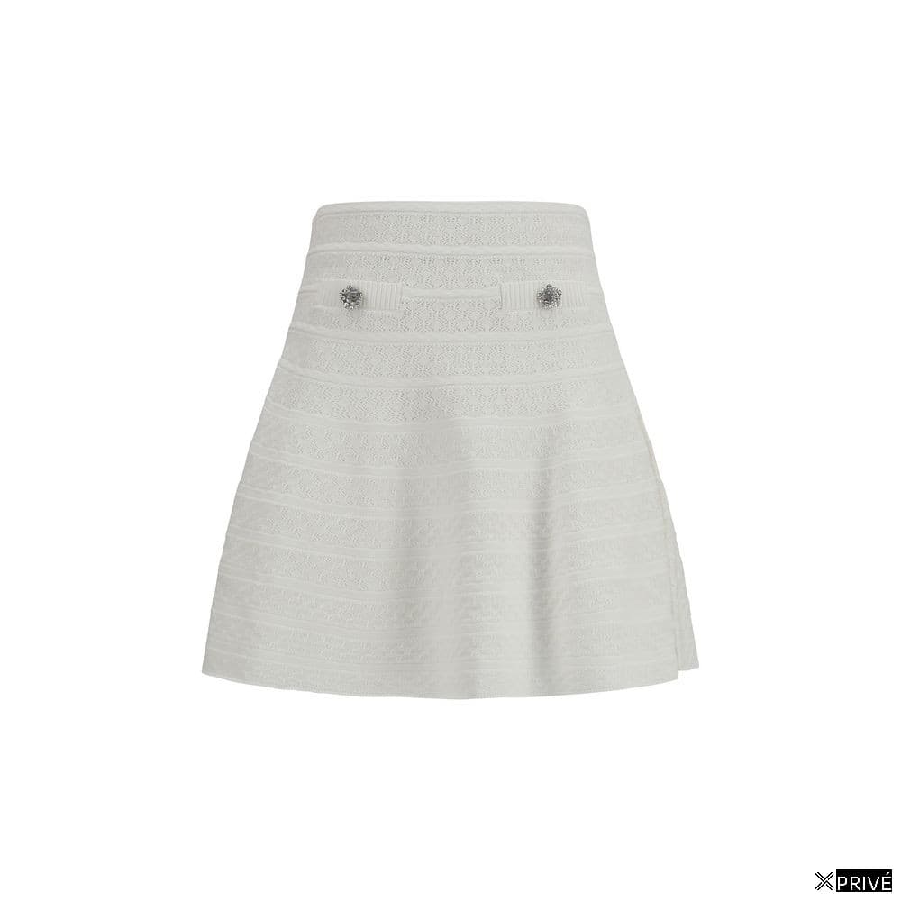 Jupe blanche en Viscose — 1