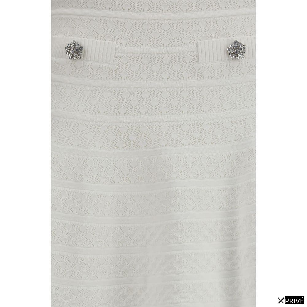 Jupe blanche en Viscose — 3