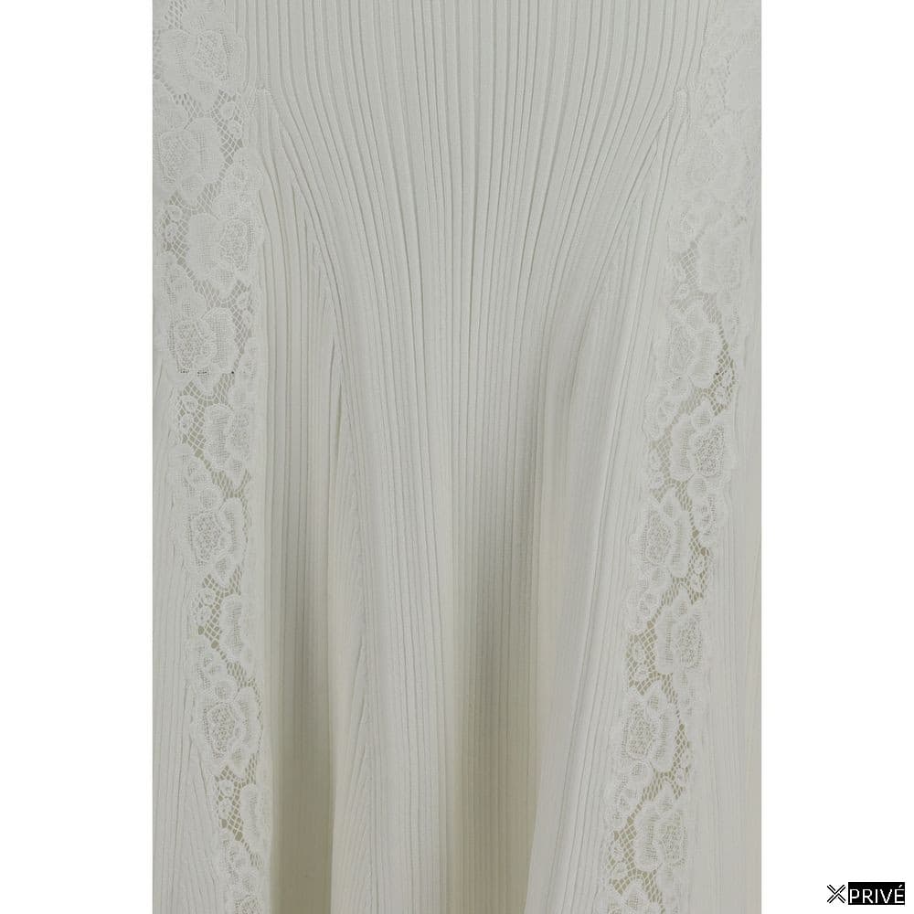 Robe blanche en Viscose — 3