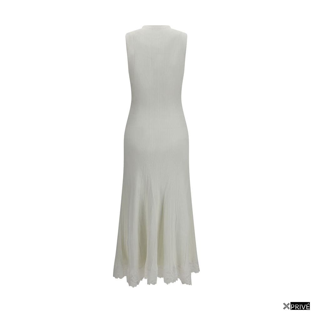 Robe blanche en Viscose — 2