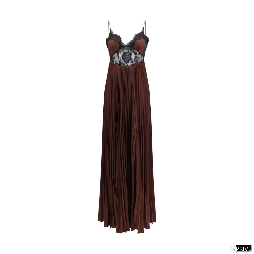 Robe brune en Polyester — 1