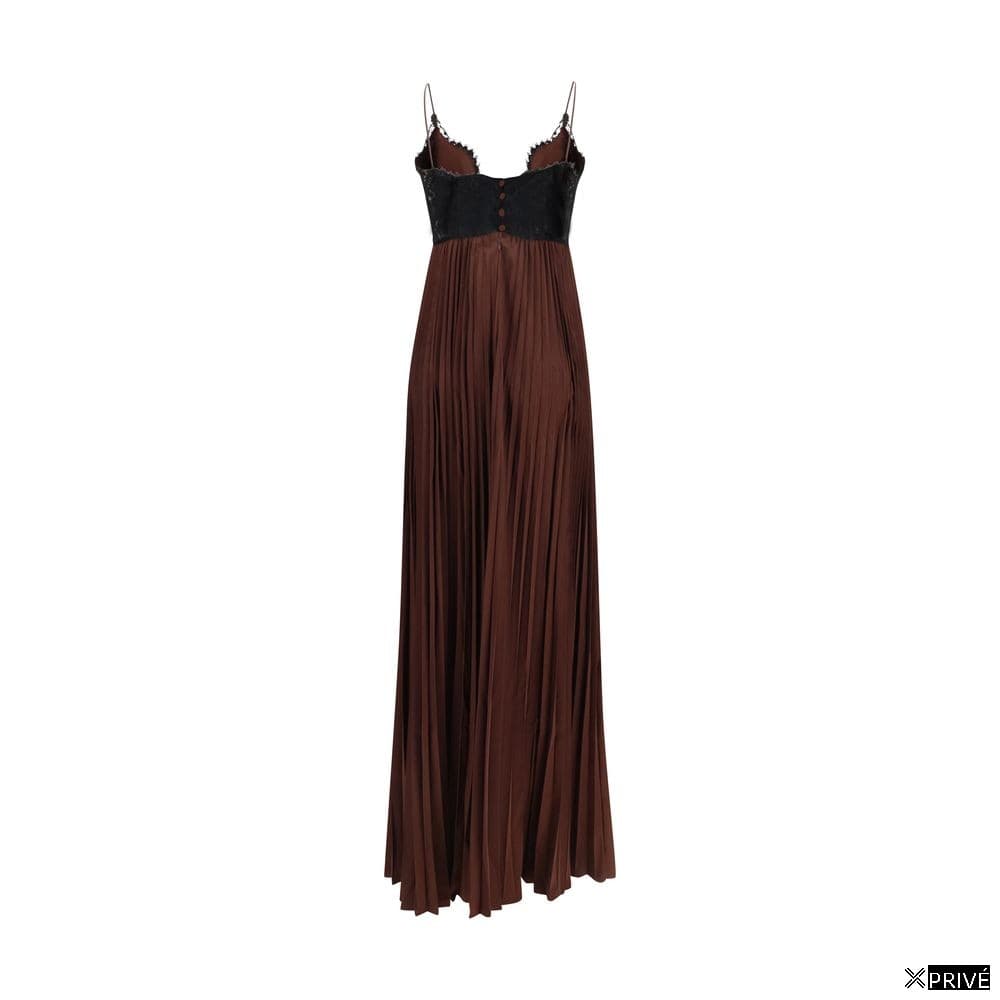Robe brune en Polyester — 2