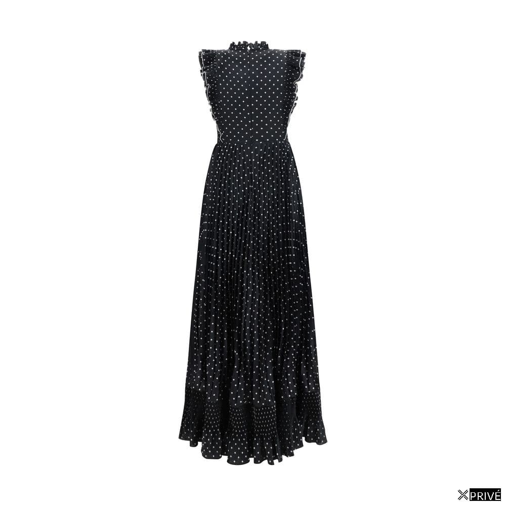 Robe noire en Polyester — 2