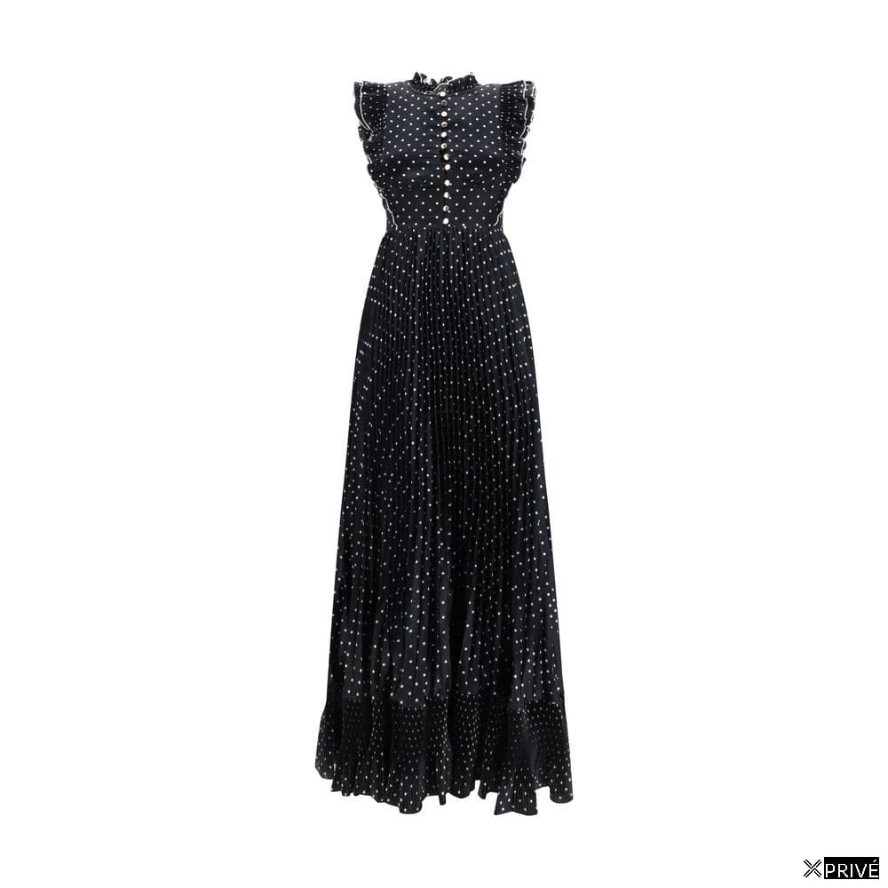 Robe noire en Polyester — 1