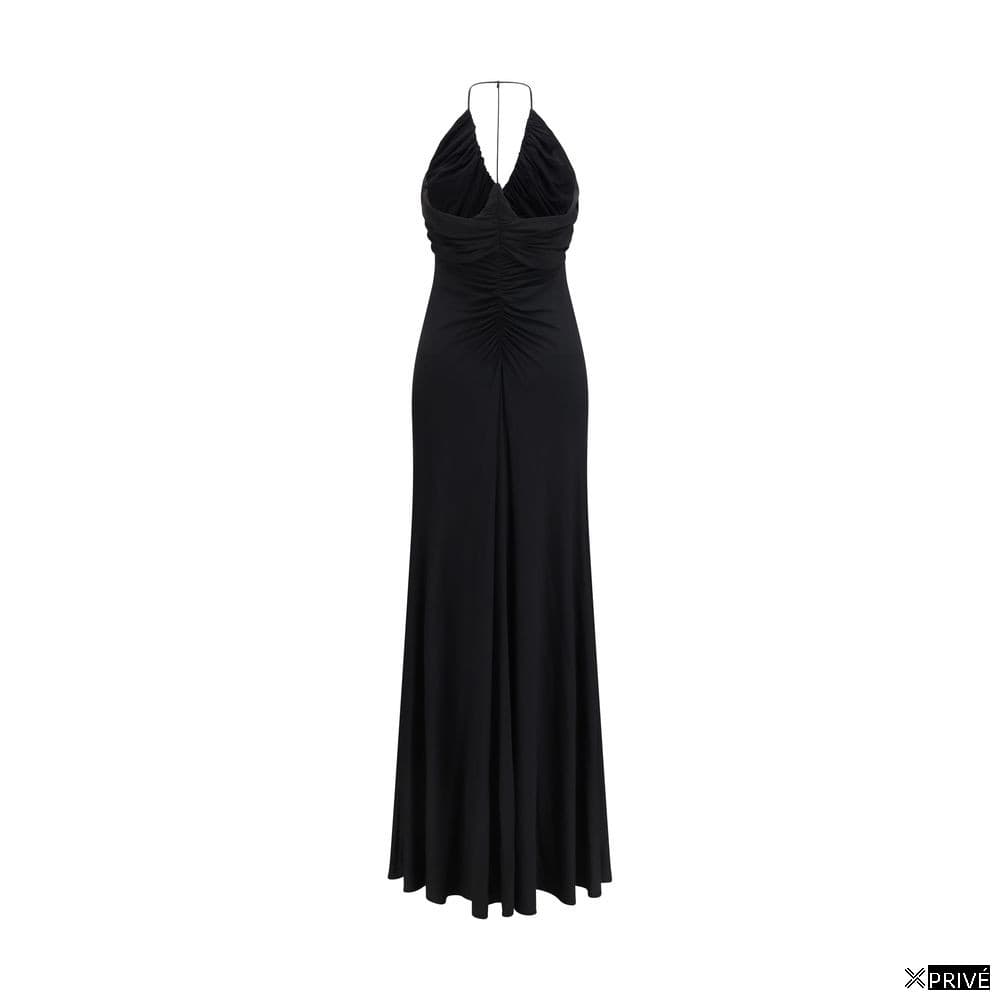 Robe noire en Viscose — 2