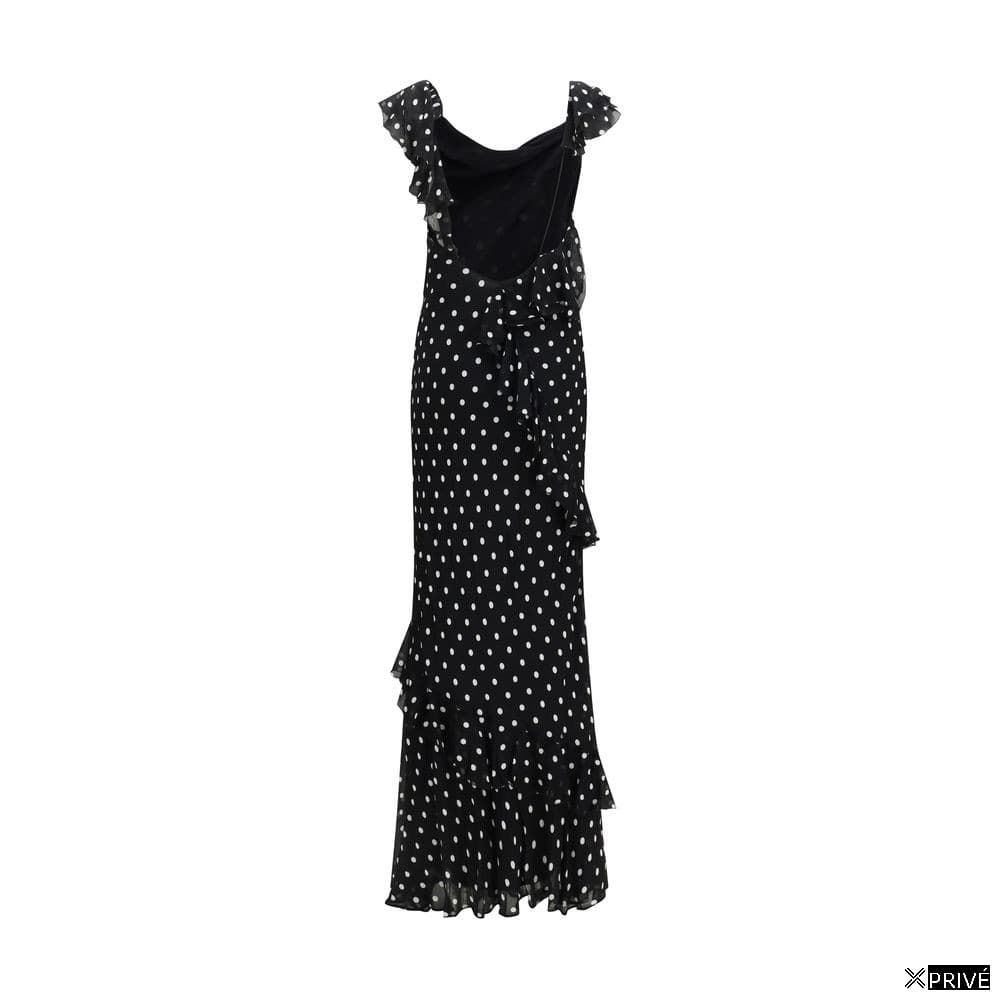 Robe noire en Viscose — 2