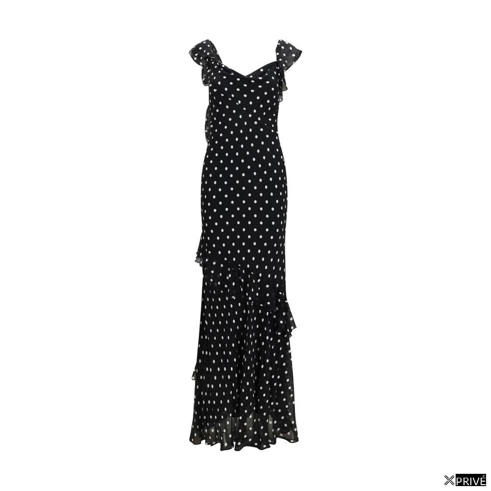 Robe noire en Viscose — 1