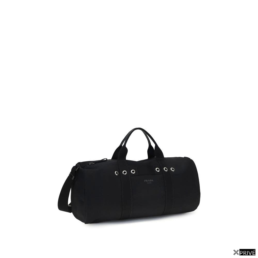 Sac de voyage noir en Coton — 2