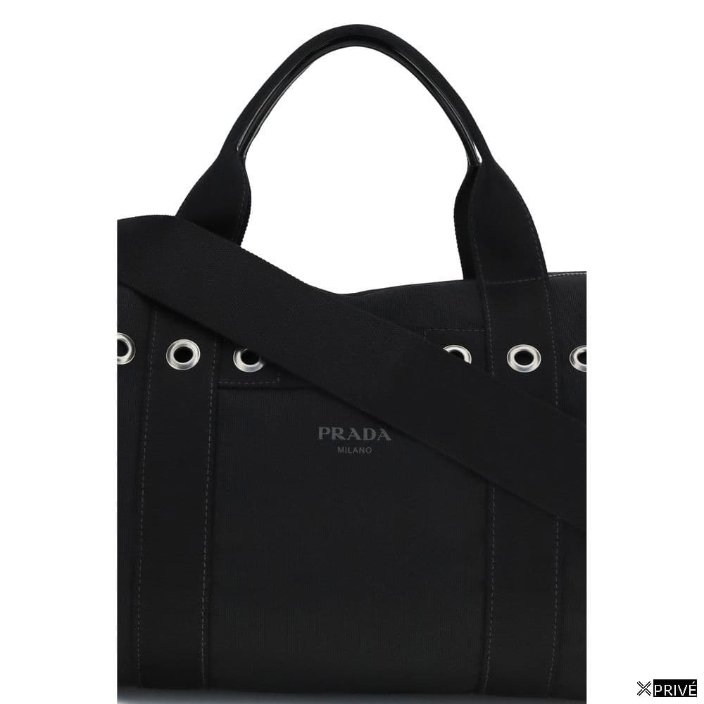Sac de voyage noir en Coton — 4