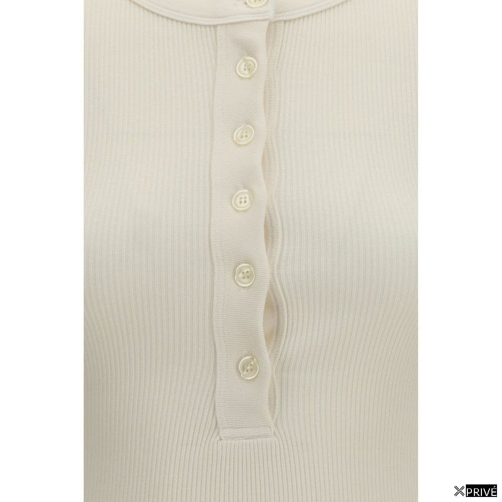 Top beige en Coton — 3