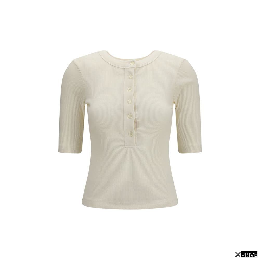 Top beige en Coton — 1
