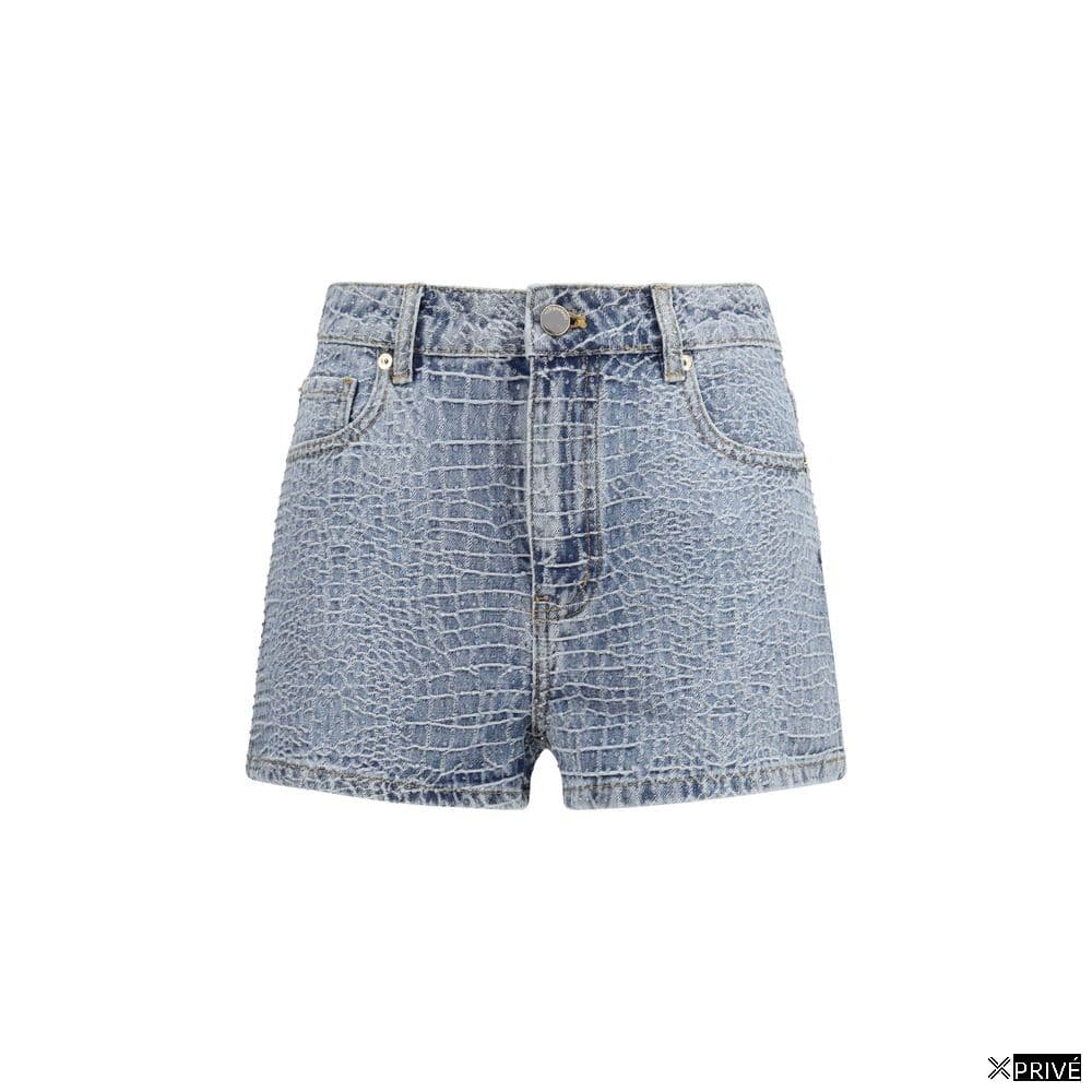 Short bleu en Coton — 1
