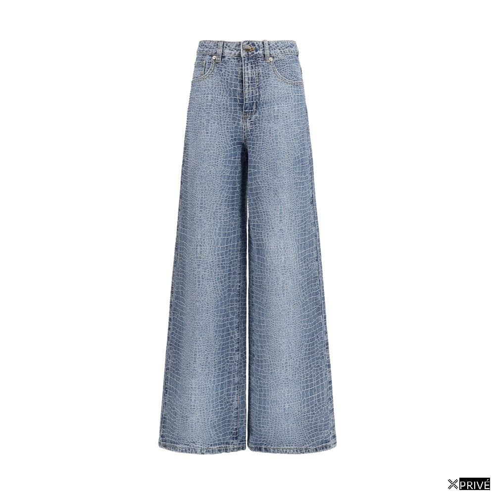 Jeans bleu en Coton — 1