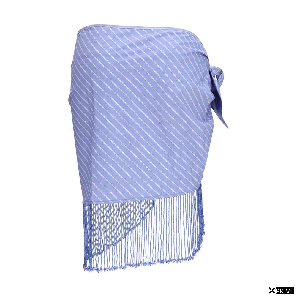 Jupe bleue en Coton — 2