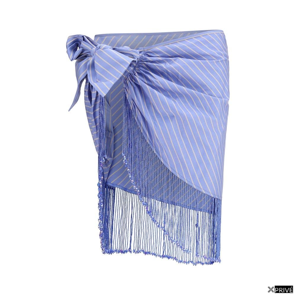Jupe bleue en Coton — 1