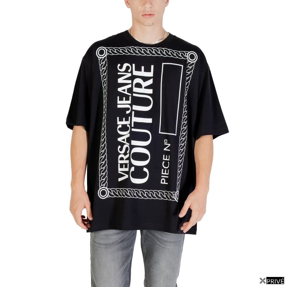 T-shirt noir en Coton — 5