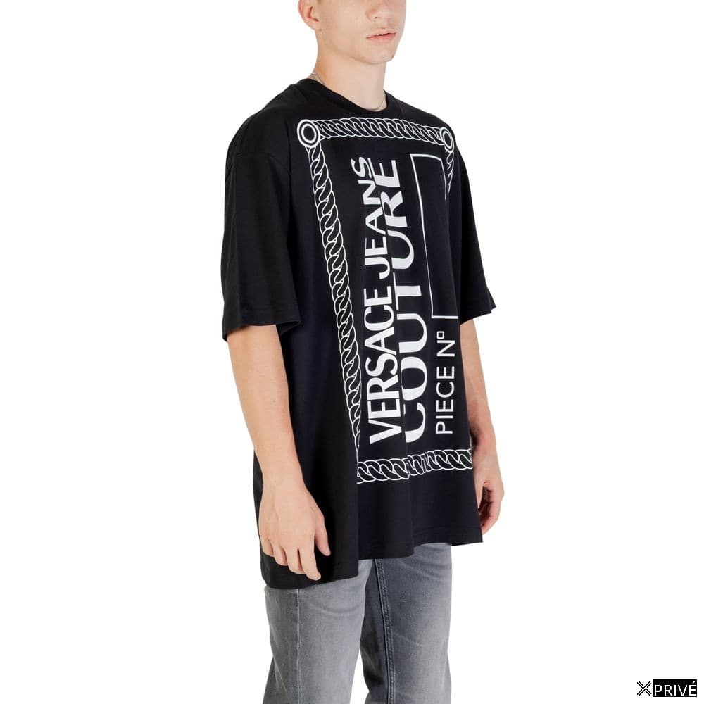 T-shirt noir en Coton — 3