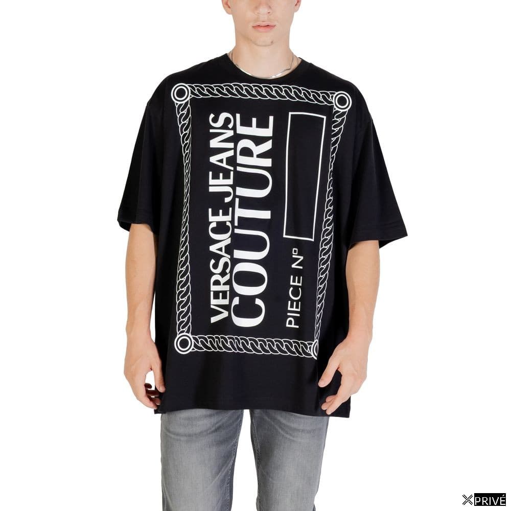 T-shirt noir en Coton — 1