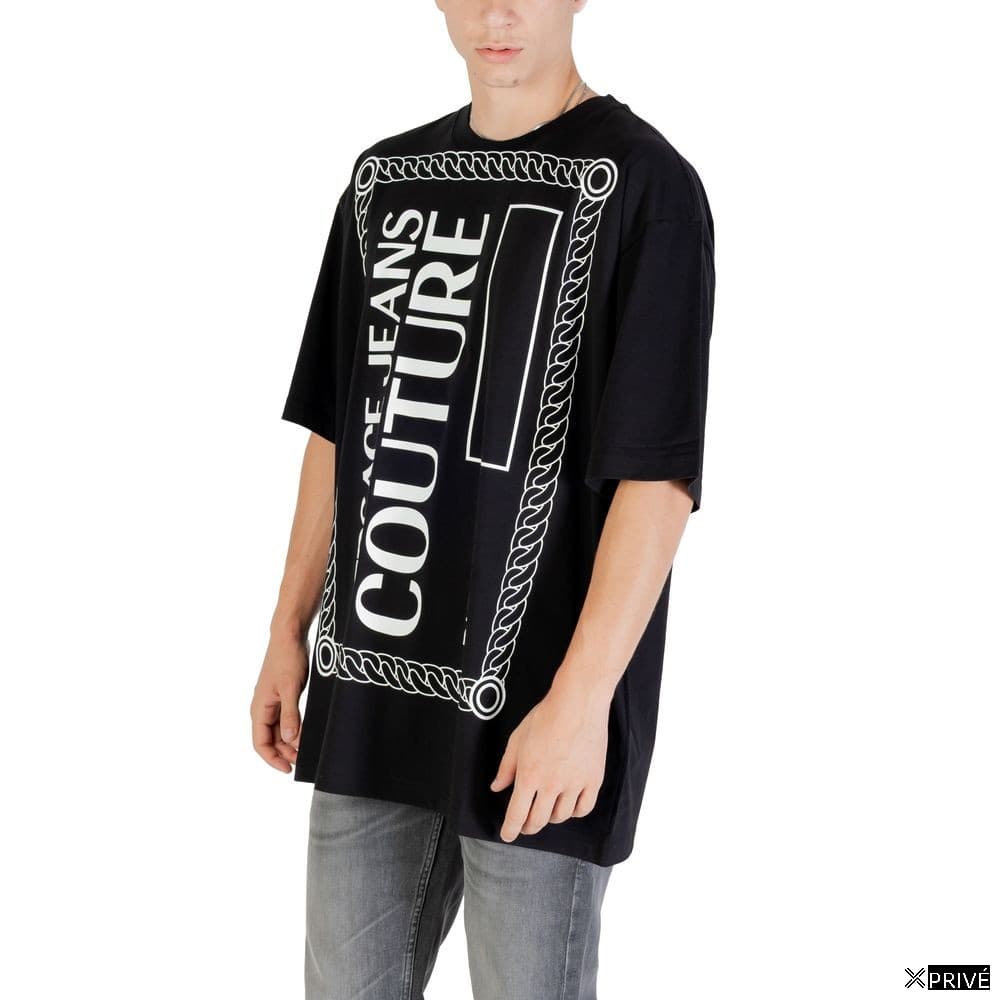 T-shirt noir en Coton — 2