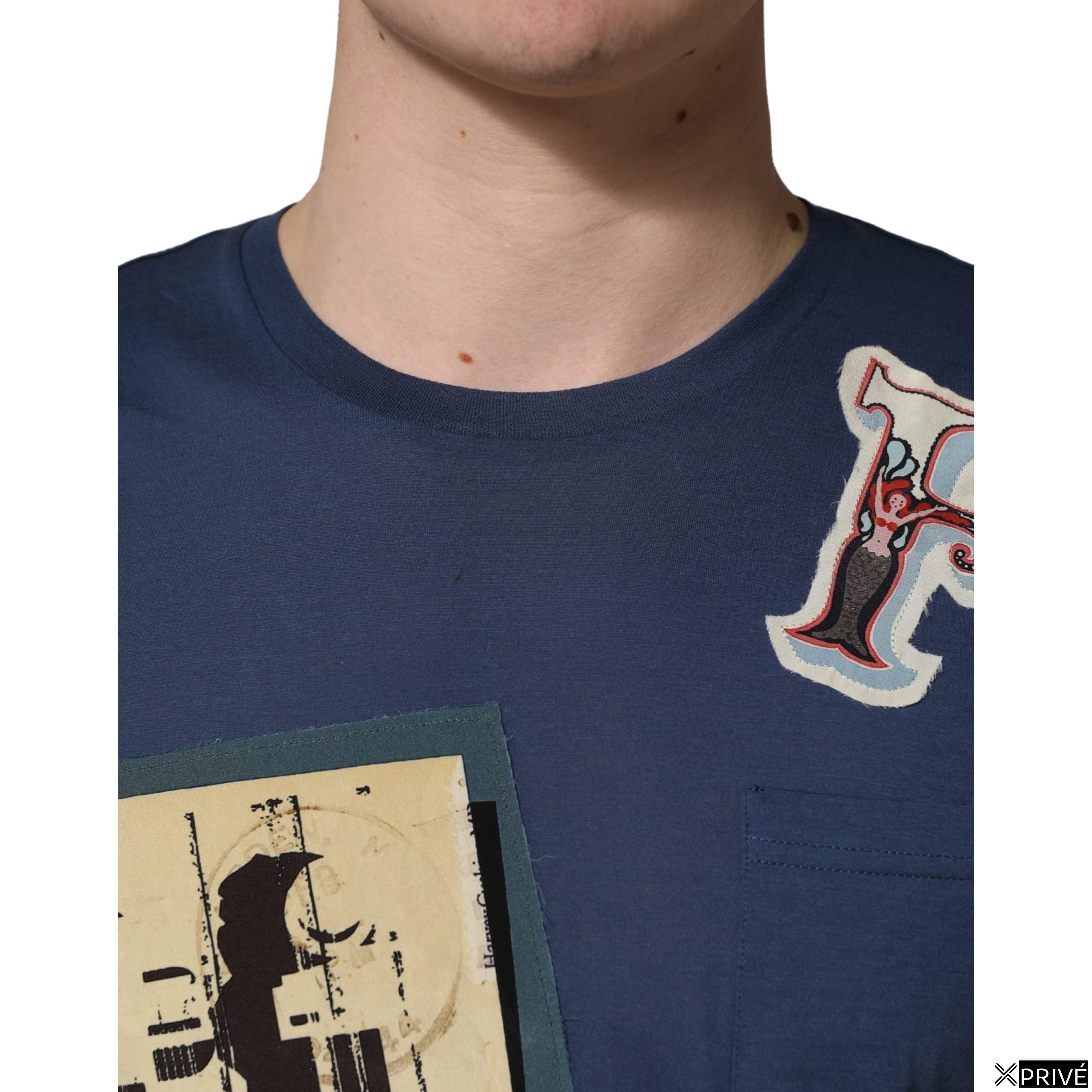 T-shirt bleu marine — 5
