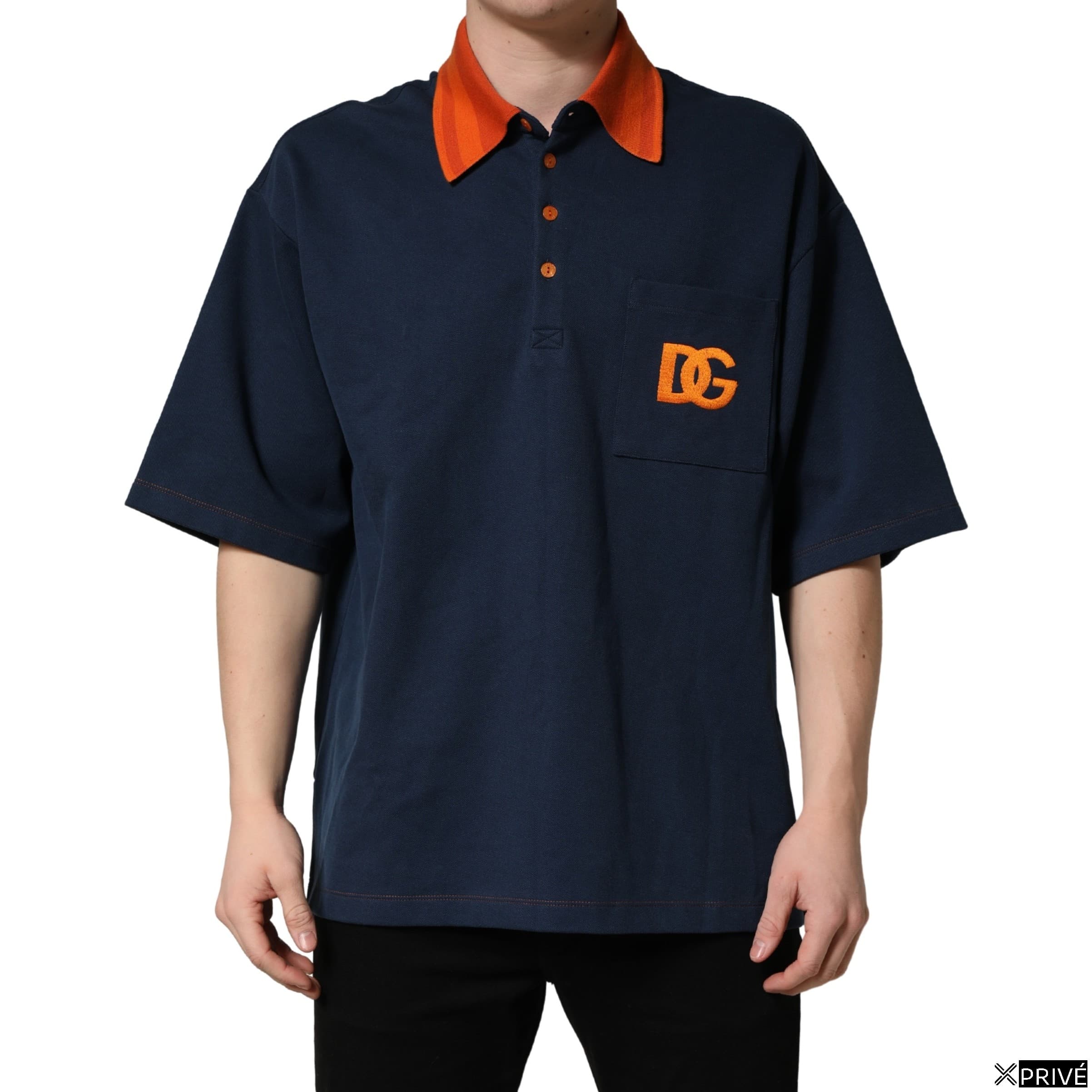 T-shirt bleu marine — 1