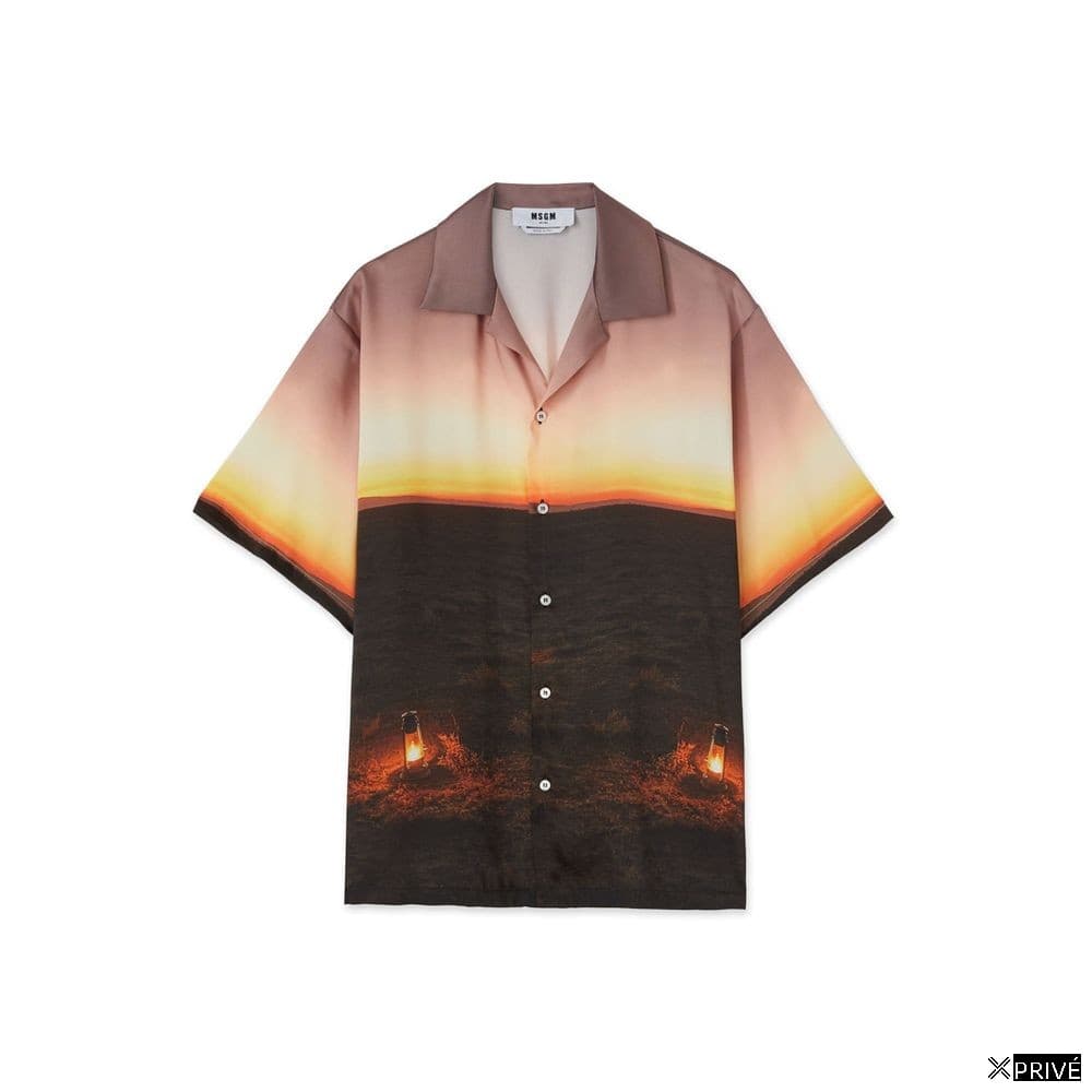 Chemise multicolore en Polyester — 1