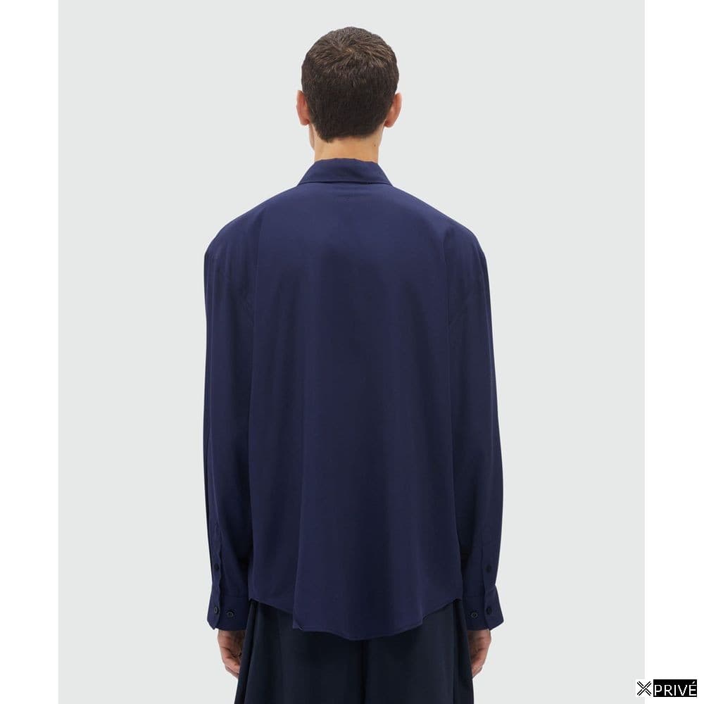 Chemise bleue en Viscose — 3