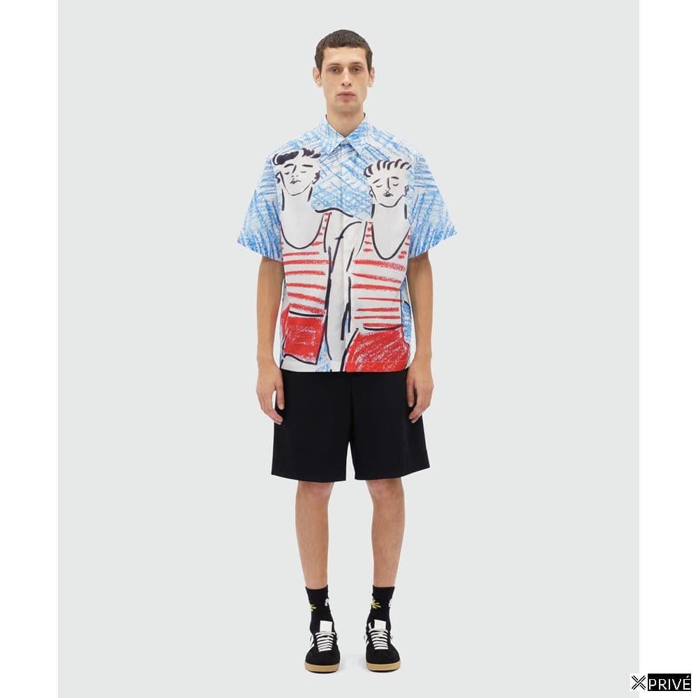 Chemise bleue en Coton — 2